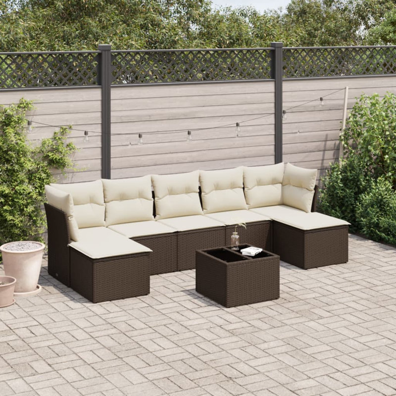 Ensemble de canapé de jardin Vidaxl
