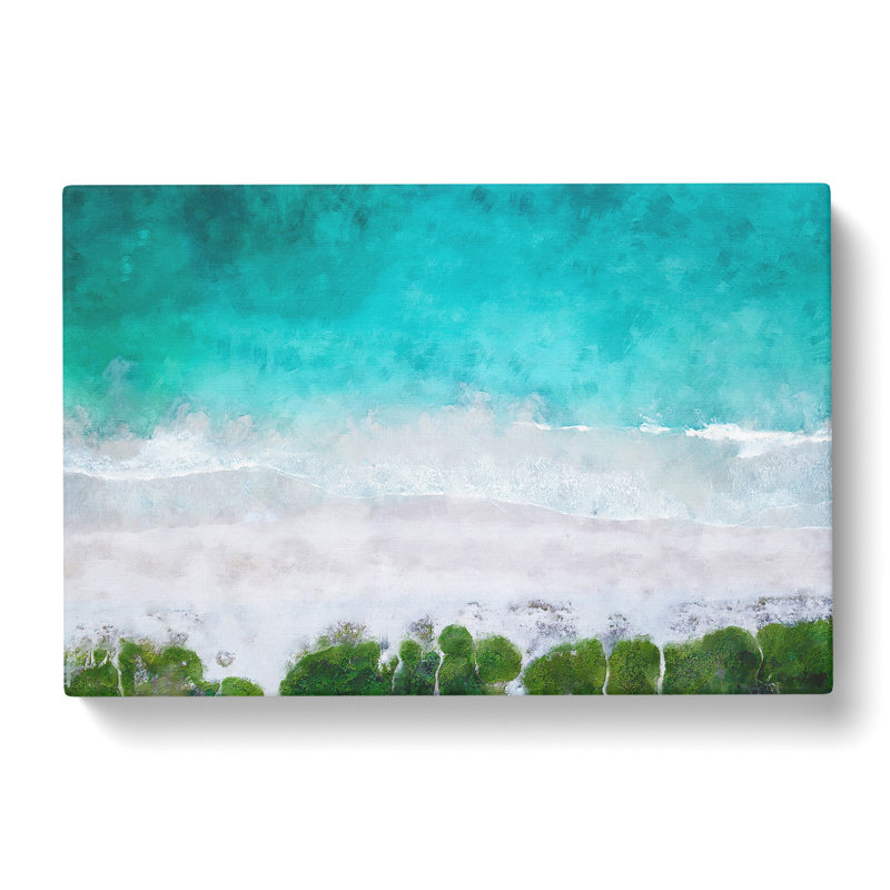 Kailua-Kona In Hawaii - Wrapped Canvas Painting, 35cm H x 50cm W x 3cm D