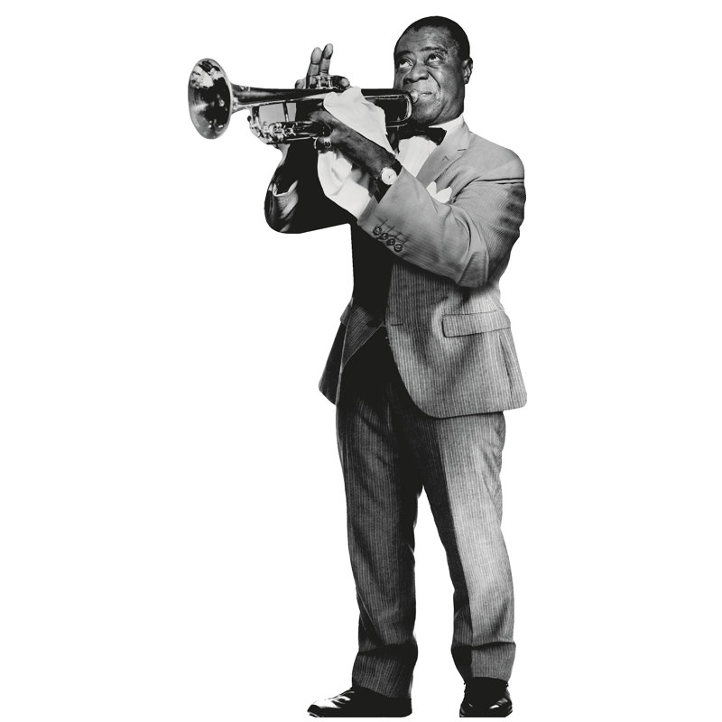 Carton Louis Armstrong