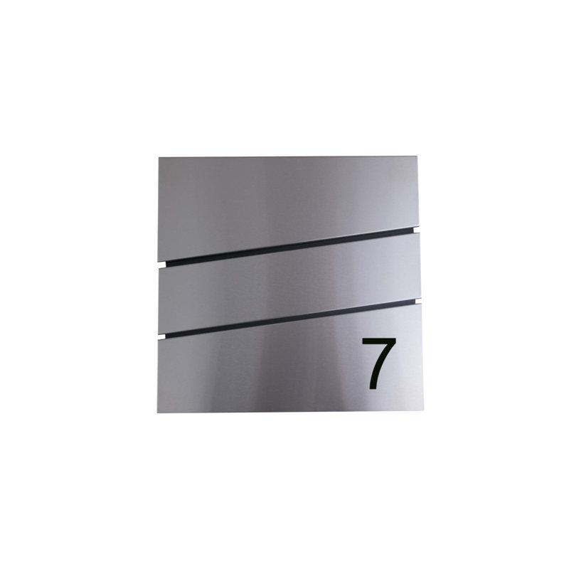 Maylin Steel Wall Mounted Post Box, 7
