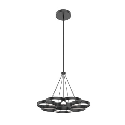 Luminaire suspendu géométrique à DEL 1 lumière Maestro