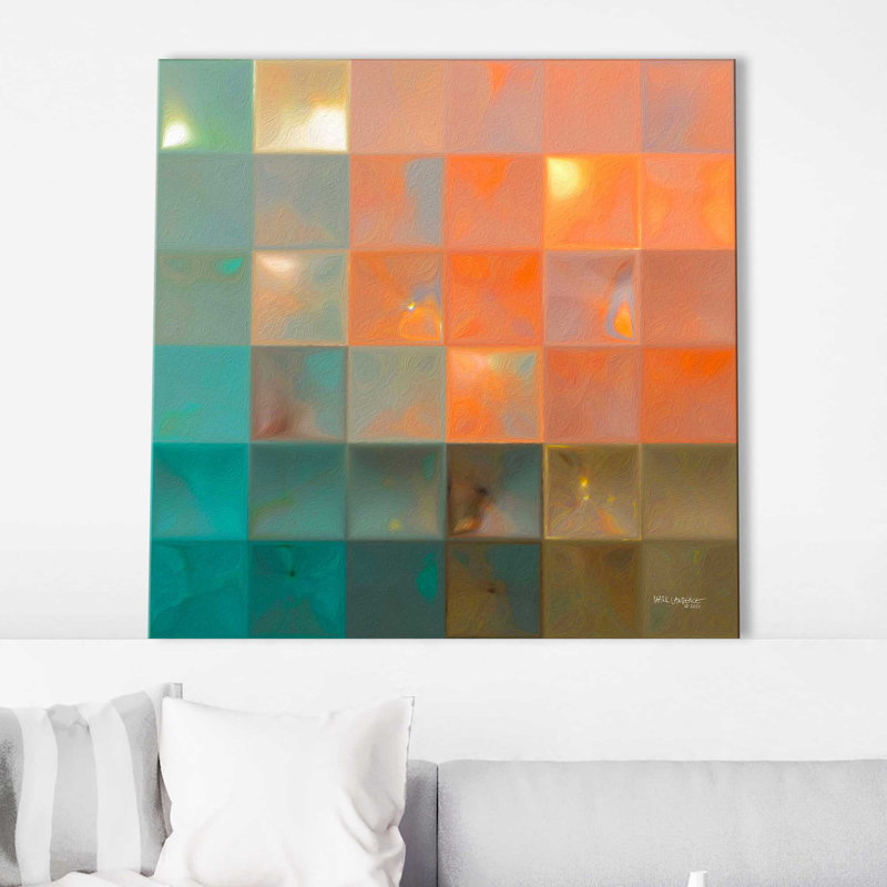 "Psalm 84:11 My Sun And Sheild (Square)" par Mark Lawrence, reproduction sur acrylique, Toile tendue