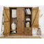 Dollard 3 Door Solid Wood Wardrobe-59687438