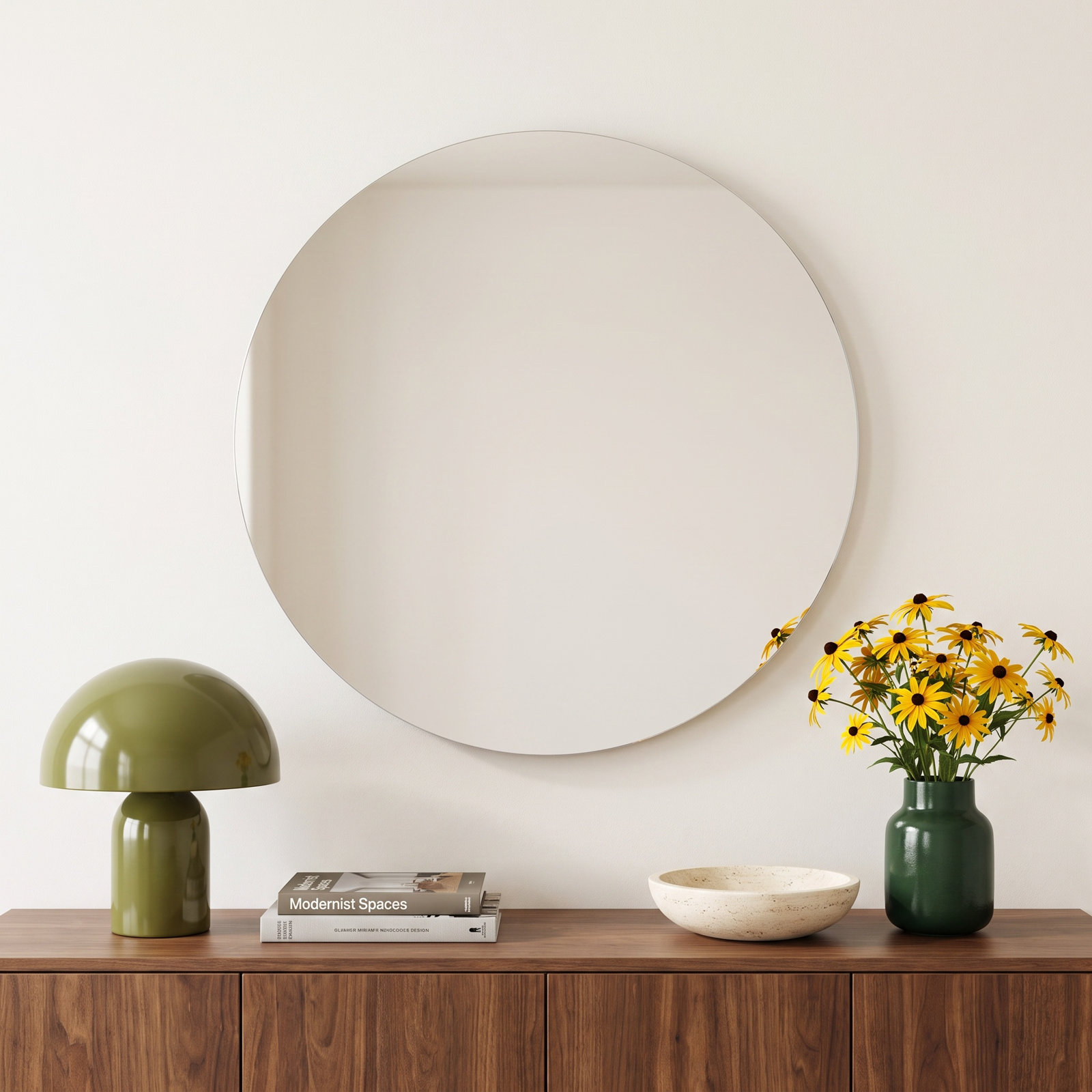 Baylen Round LED Wall Mirror