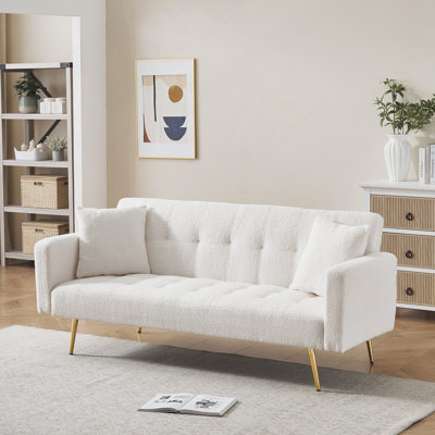 Modern Style 71.65‘’ Upholstered  Sleeper Sofa