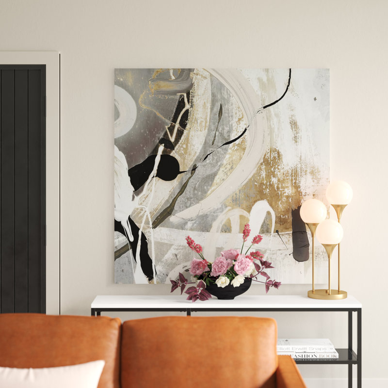 " Tangled III ", Wrapped Canvas, 48" H x 48" W, No Frame