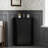 31" Freestanding Corner Cabinet With Door, Waterproof MDF Bathroom Shelf Organizer For Toiletries & Towels-394686263