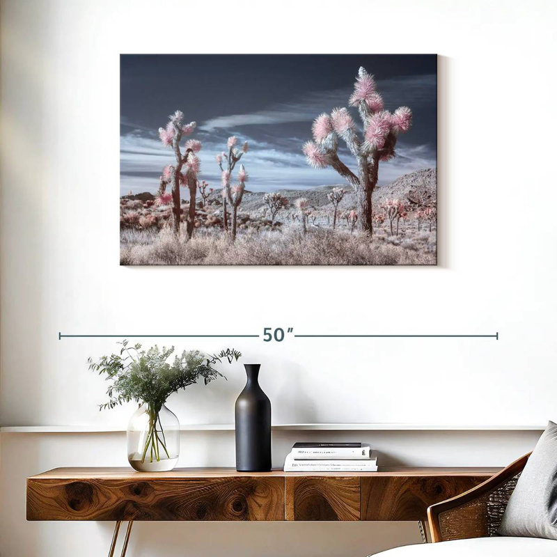 Ravi désert Joshua Trees, H 24 po x l 36 po
