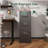3 Drawer File Cabinet with Lock Metal Vertical File Cabinet-761091596