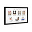 «Fashion and Glam the Shoe List Shoes» - Reproduction d'art graphique sur papier encadré