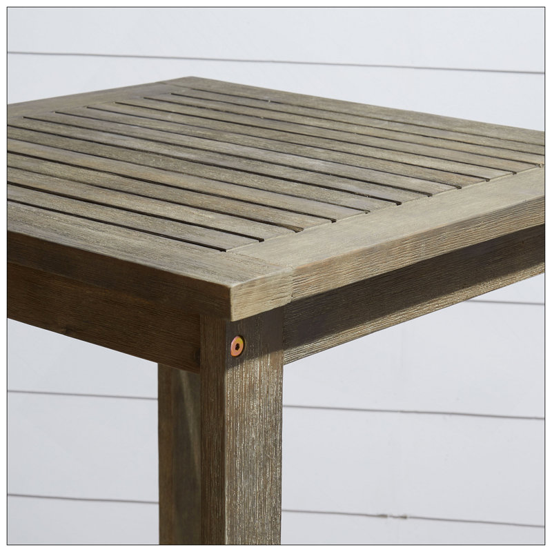 Table de bar en bois émaillé Emilio