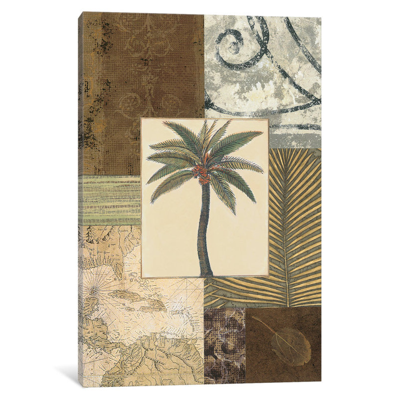 « colonial i », impression sur toile, H 26 po x l 18 po x P 1,5 po, Toile tendue, Pas de tapis