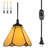 1 - Light7 inch hanging pendant plug in Pendant-429608834