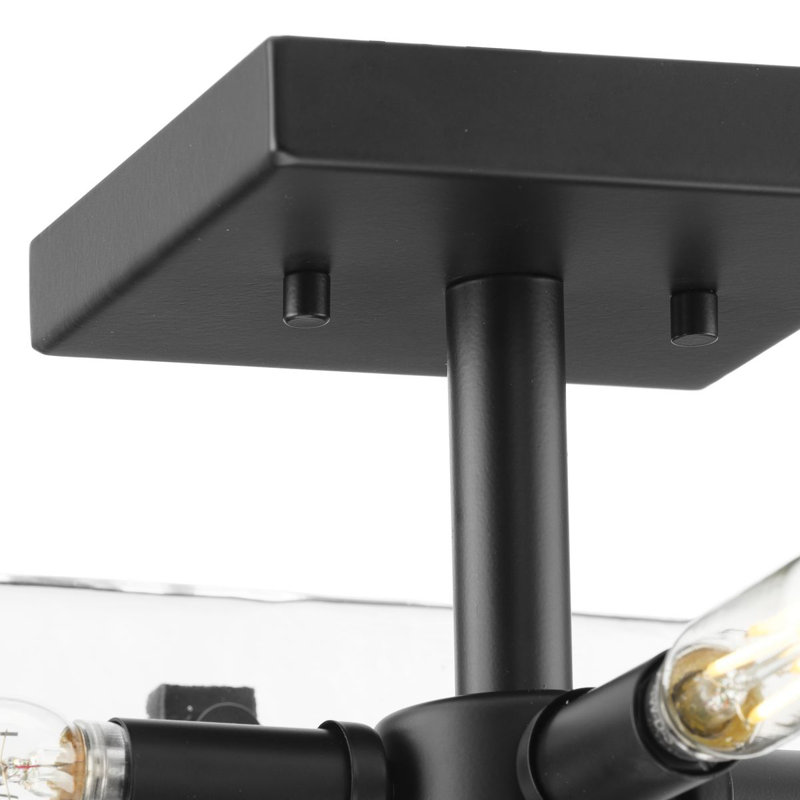 Alwick Glass Flush Mount