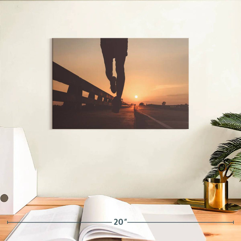 Sireci Sunset Jogging, 8" H x 12" W
