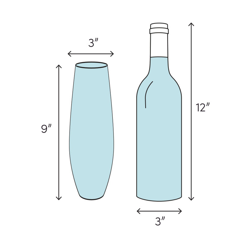 19 oz. Crystal Wine Glass Set