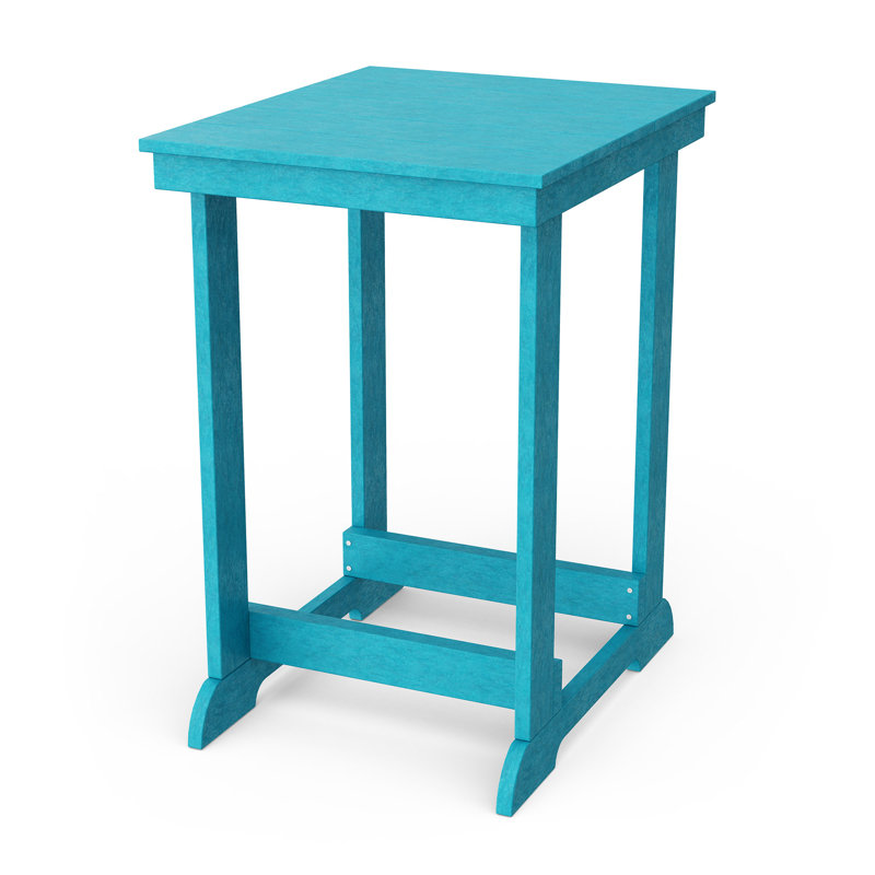 Table de comptoir Heritage, Bleu Aruba