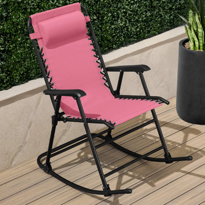 Outdoor Rocking Lounge Chair