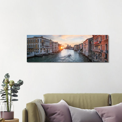 Grand Canal, Venice II by Jan Becke - Wrapped Canvas Panoramic Gallery-Wrapped Canvas Giclée