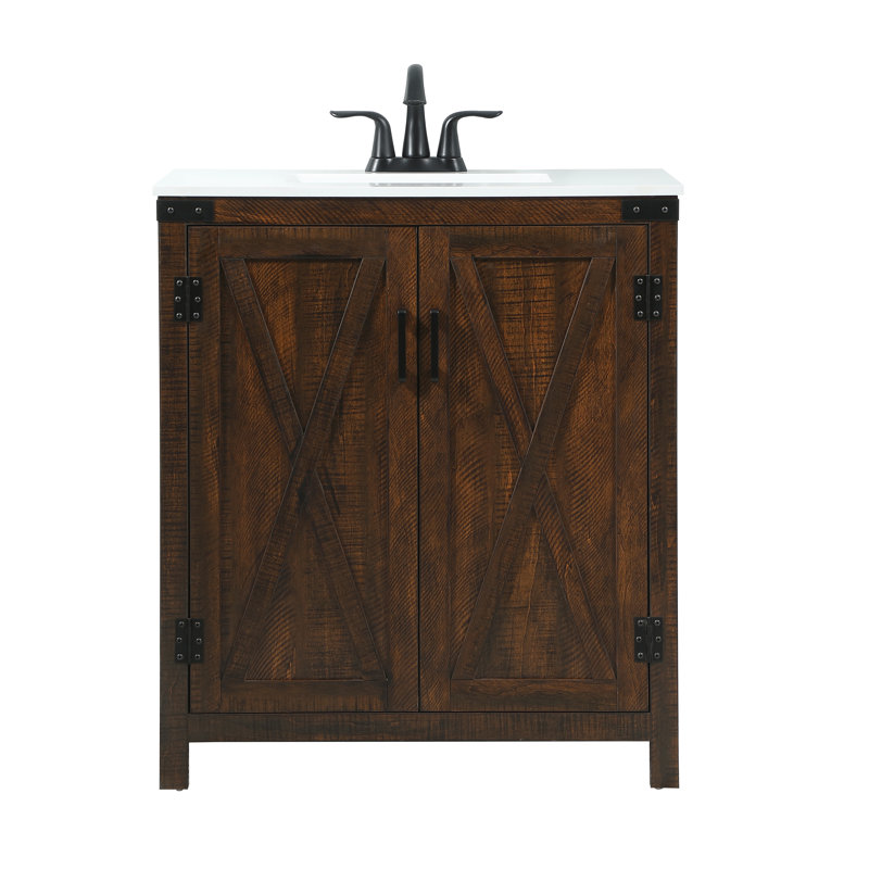 Ensemble de meuble-lavabo simple 30 po Slayton, Expresso
