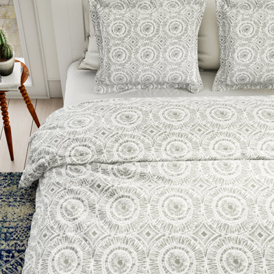 Hulbert Eclectic Cotton Geometric Shapes Duvet Cover