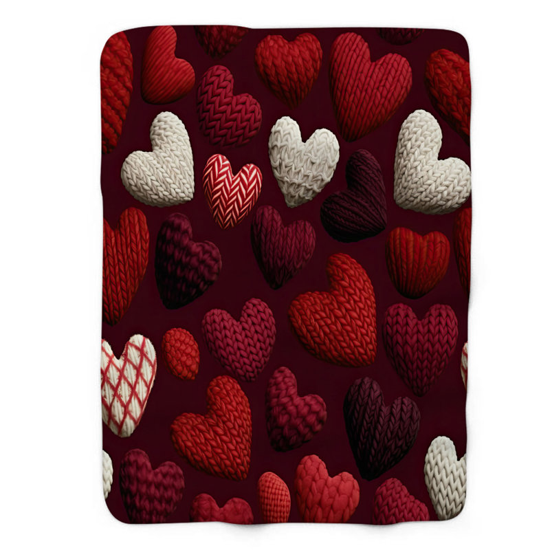 Jeté chérie - 1 jeté de qualité supérieure Sherpa, 60 po x 80 po