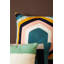 Lance Geometric Square Throw Cushion