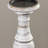 Mango Wood Turned Style Pillar Candle Holders-2110241393