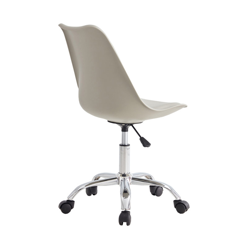 Pinar Polyester Blend Office Chair, Grey