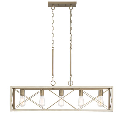 Evys Dimmable Kitchen Island Linear Chandelier