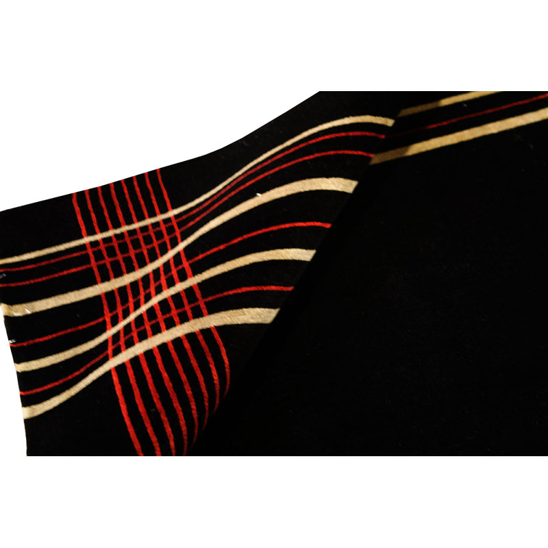 Hand-Knotted High-Quality Black Area Rug