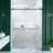 56"-60"W X 80"H Frameless Double Sliding  Shower Door, 3/8 Inches (10Mm) Thick SGCC Tempered Glass Door, Chrome-122371964