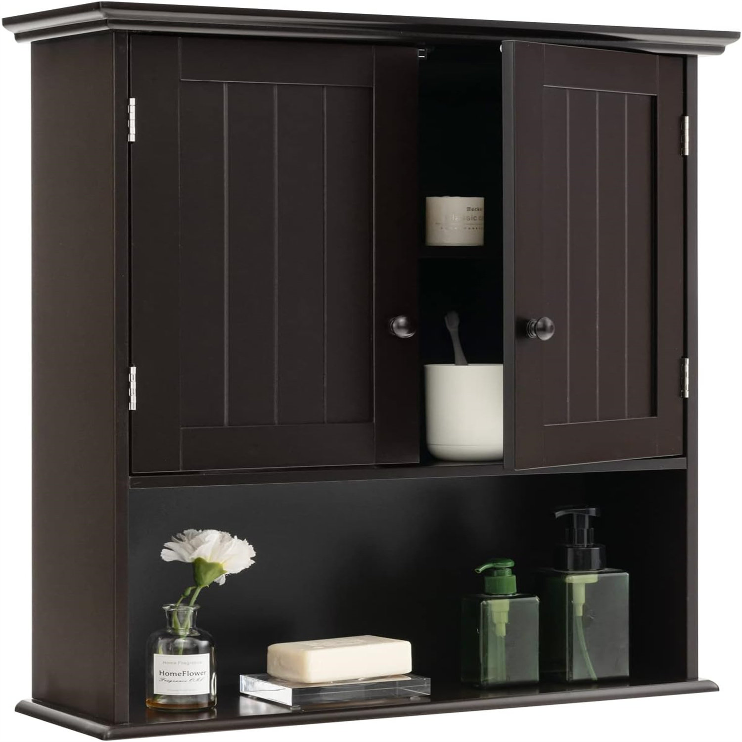 Wildon Home® Betli Solid Wood Wall Bathroom Cabinet & Reviews | Wayfair