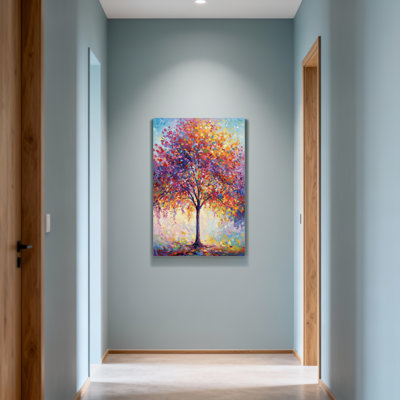 Landscape & Nature Colourful Tree With Vibrant Autumn Leaves