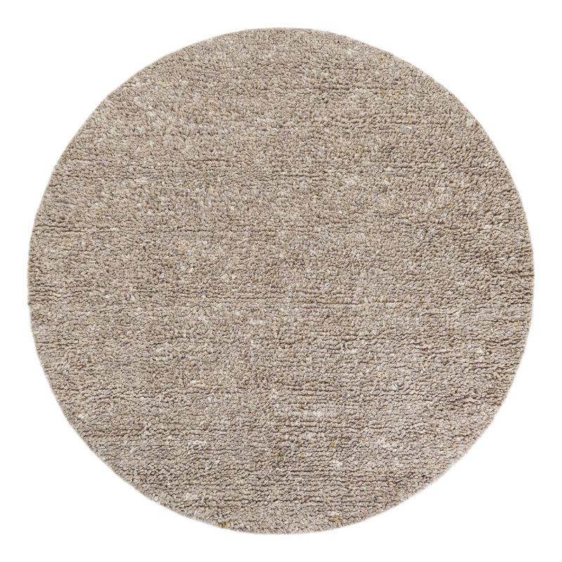 Tapis en laine Yanaliz, Rond 7 pi 10 po