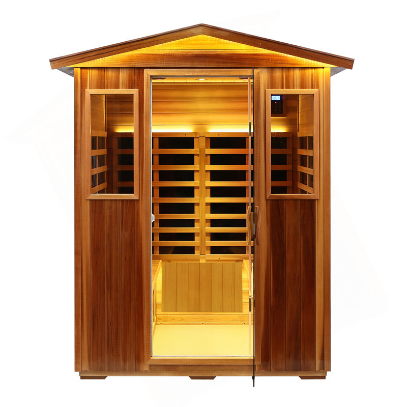 Four-Person Far-Infrared Outdoor Sauna-B