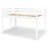 Johannes Solid Wood Twin Low Loft Bed with Ladder and Tent-1571014020