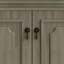Meuble-lavabo vintage 31 po avec lavabo, armoire rustique avec portes à fermeture douce et tablette réglable, profil incurvé, pieds en bois d'hévéa-1122251761