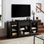 Console multimédia avec grande armoire de rangement