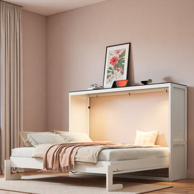 Lit escamotable avec lumière DEL