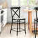 Estrella Counter Stool with Metal Frame