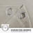 Blackout Small Window Valances, Rustic Farmhouse Curtains Grommet Top Thermal Insulated Window Drapes for Kitchen/Bathroom/Basement, 2 Panels.-5612439-5611618