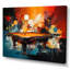 «Billard Vibrant Break II», reproduction sur toile-91498668-91498670