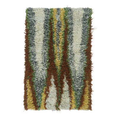 Vintage One-of-a-Kind 2'8x4'3 Hand Knotted Area Rug
