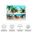 Toile d'extérieur «Tropical Holiday» par Patrick Sullivan-87945506