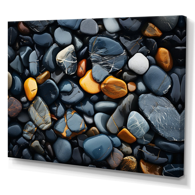«Rocky Beach», impression sur toile, H 16 po x l 32 po x P 1 po, Toile tendue