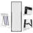 Clift Metal Flat Floor Mirror-1079236725