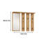 Novick Solid Wood Wall 6 - Hook Coat Rack-1948013145
