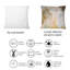 Coussin Fluid Art In Pastel Tones I-2036976435