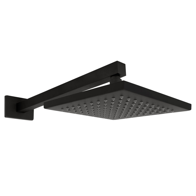 Zline Bliss Shower Faucet with Rough-in Valve and Temperature, Matte Black